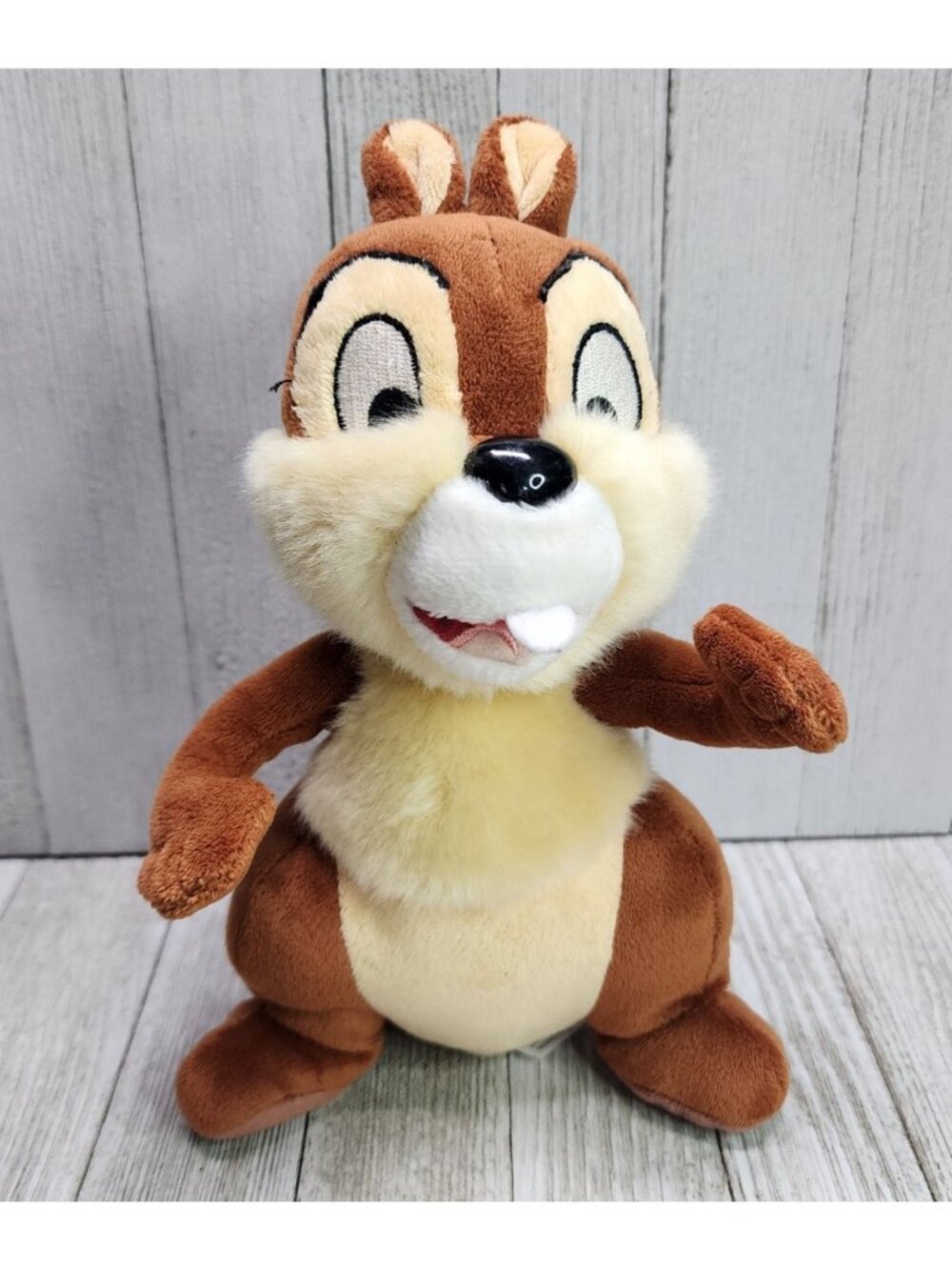 Disney Parks Chip Chipmunk Plush Brown Stuffed Animal Toy 9'' Tall